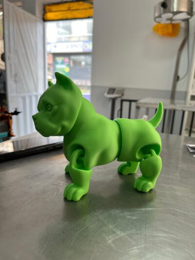 IMPRESIÓN 3D ARTICULADO (AMERICAN BULLY - FRANCES - INGLES )