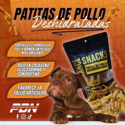 d4a35989-f531-4414-b9ac-9864de8bbe23 PATITAS DE POLLO DESHIDRATADA